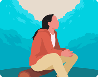 Illustration highlighting the need for mental health support